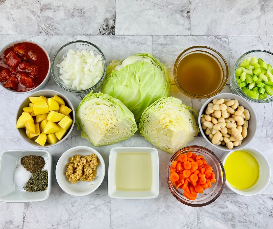 cabbage soup ingredients