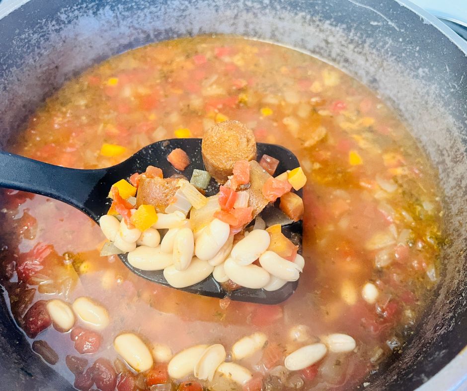 add in cannellini beans