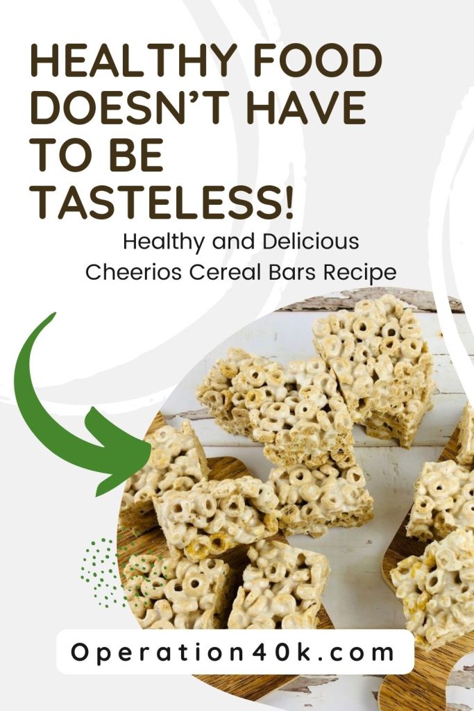 Healthy and Delicious Cheerios Cereal Bars Recipe