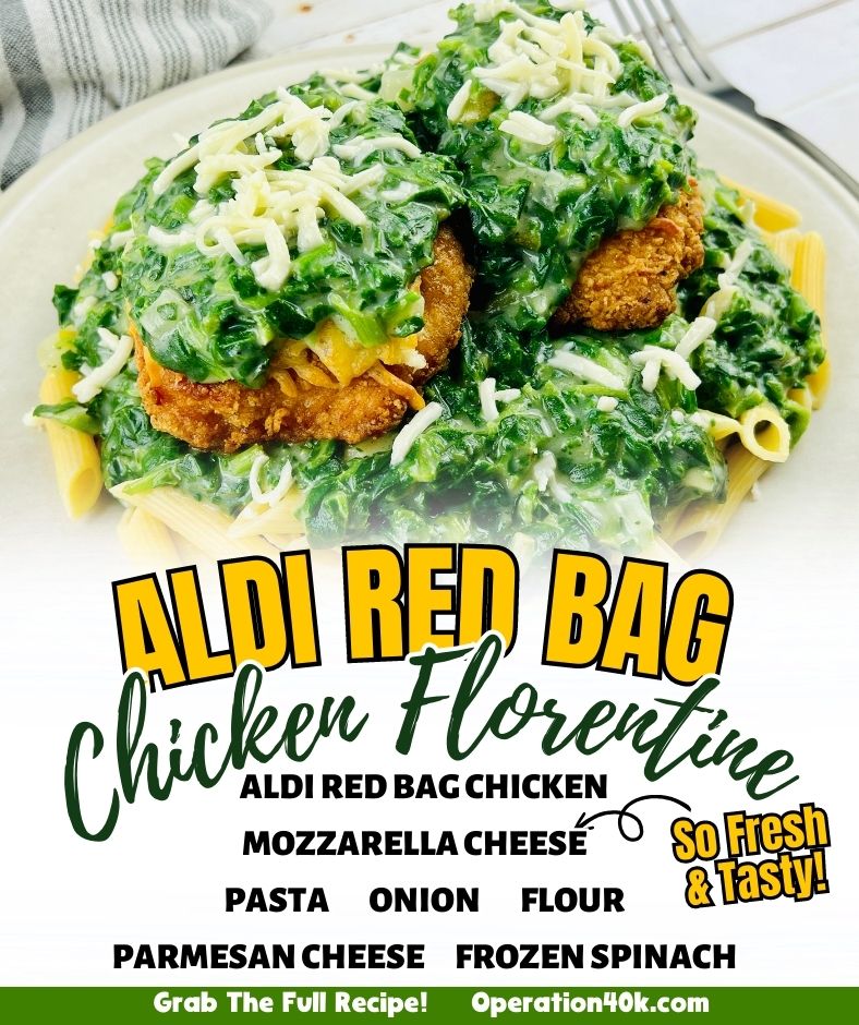 Aldi Red Bag Chicken Florentine