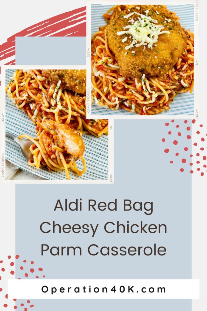 Aldi Red Bag Cheese Chicken Parm