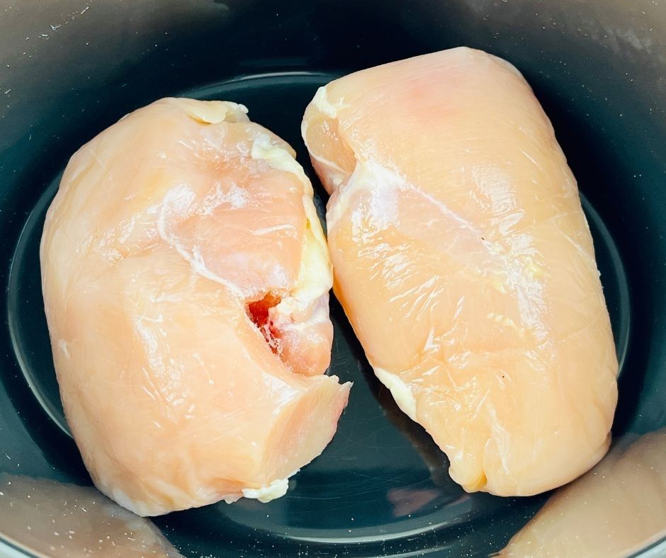 chicken in the slow cooker