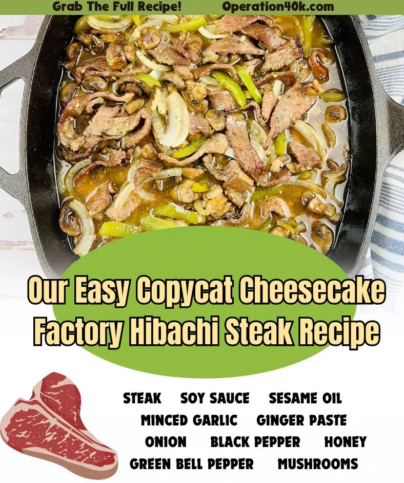 Our Easy Copycat Cheesecake Factory Hibachi Steak Recipe