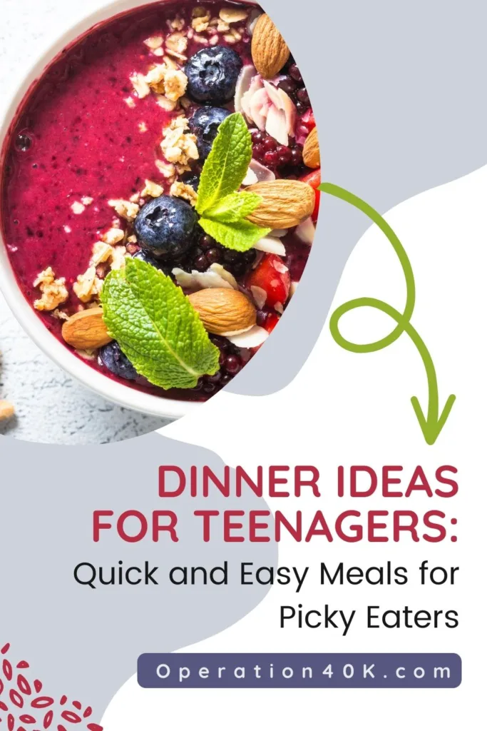 Dinner Ideas for Teenagers: Quick and Easy Meals for Picky Eaters ...