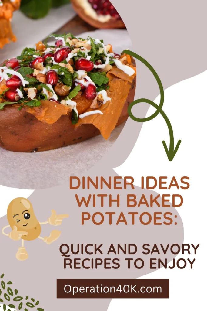 Dinner Ideas with Baked Potatoes: Quick and Savory Recipes to Enjoy ...