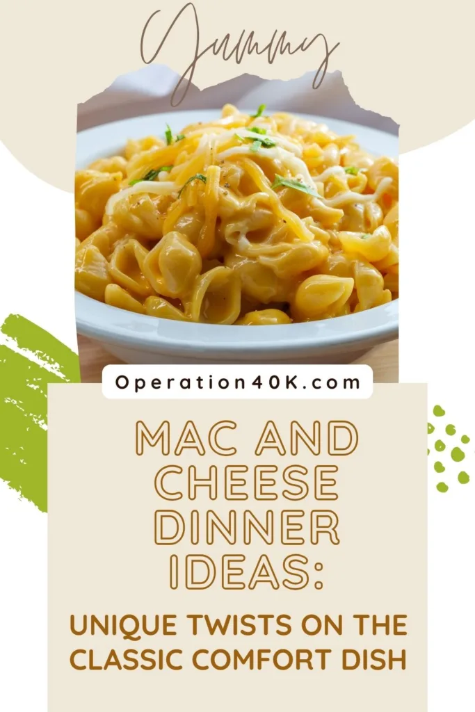 Mac and Cheese Dinner Ideas Cover Image