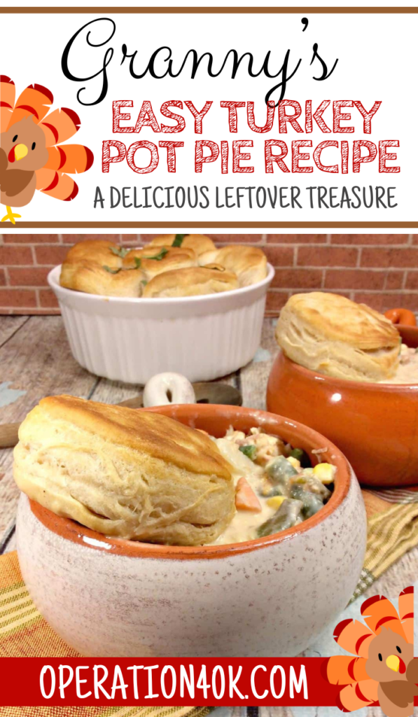 Granny's Easy Turkey Pot Pie Recipe: A Delicious Leftover Treasure