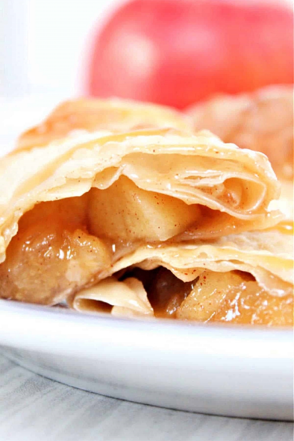 Air Fryer Apple Pie Egg Rolls