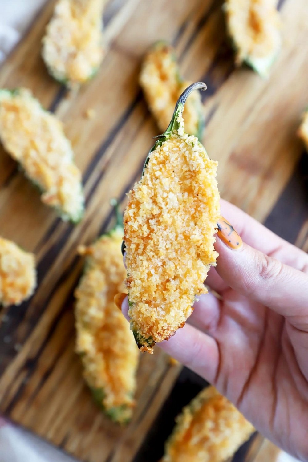 Air Fryer Buffalo Jalapeno Poppers