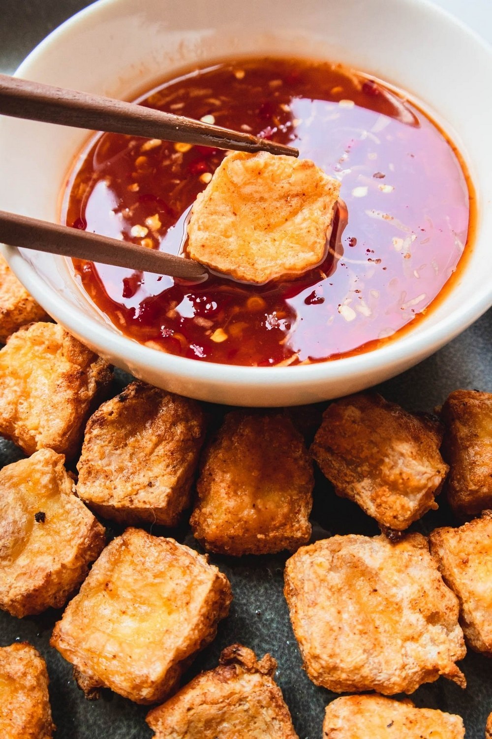 Air Fryer Crispy Tofu
