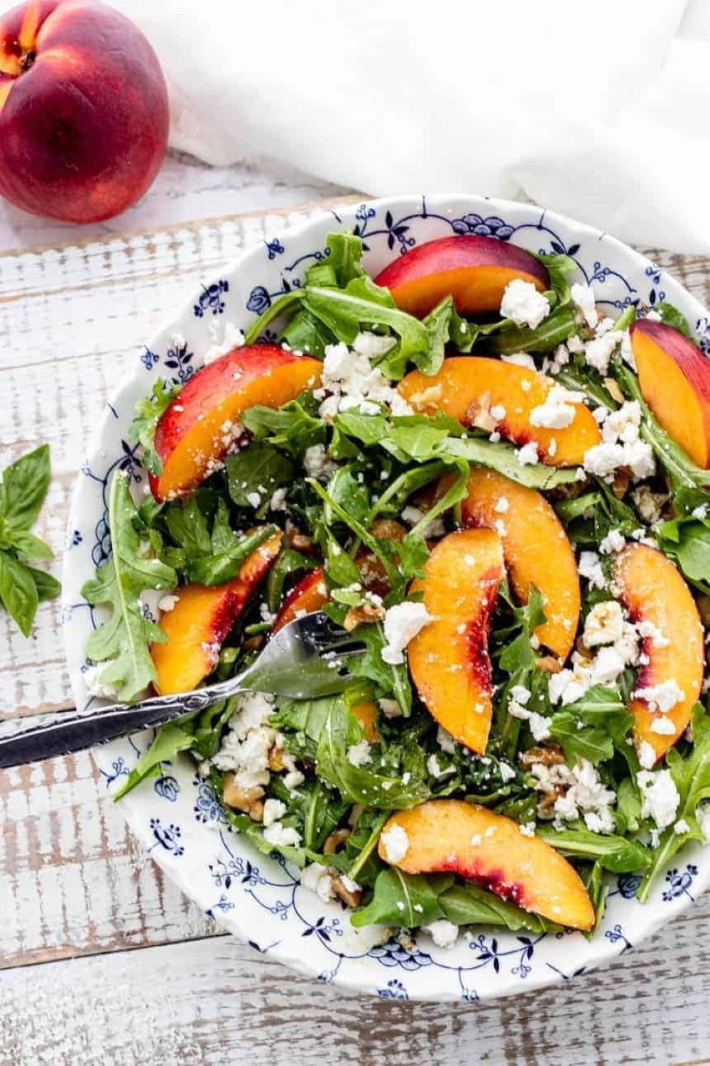 Arugula Nectarine Salad