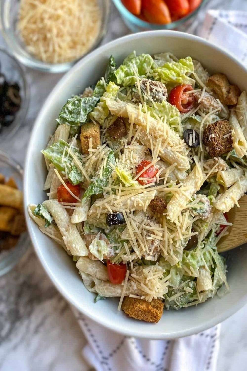Caesar Pasta Salad