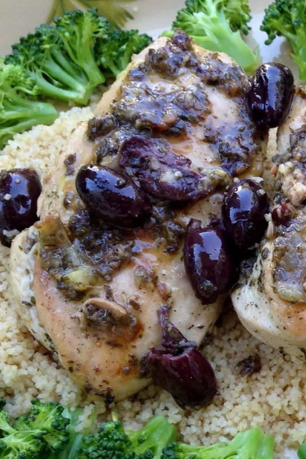 Chicken With Lemon Olives Herbs