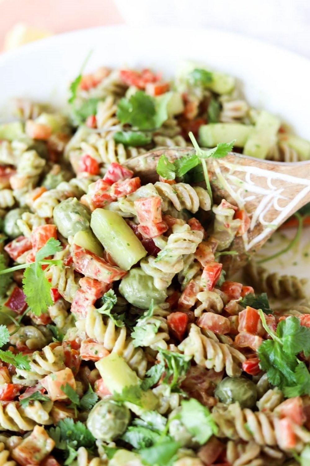 Creamy Avocado Pasta Salad Vegan Creamy Avocado Pasta Salad Vegan
