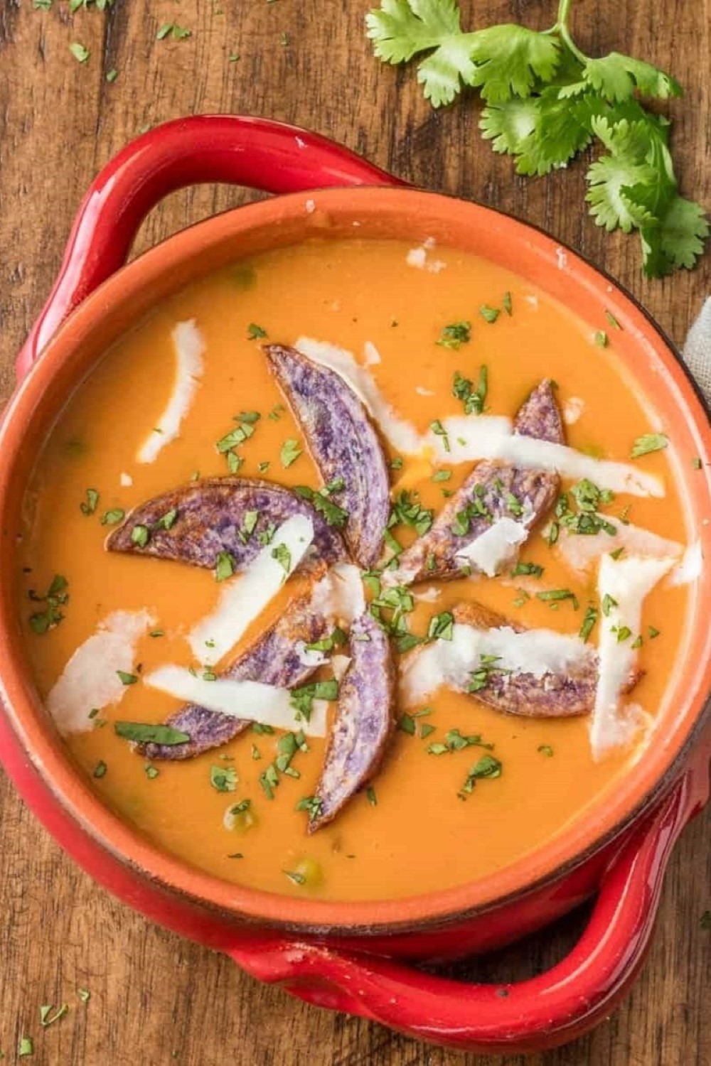 Creamy Tomato Bisque Peruvian Style