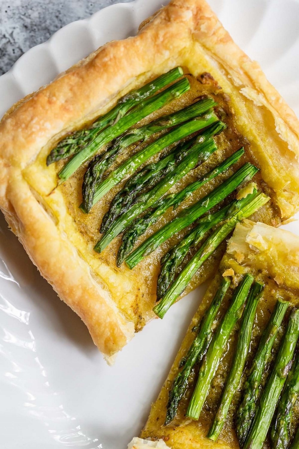 Easy Asparagus Pesto Tart