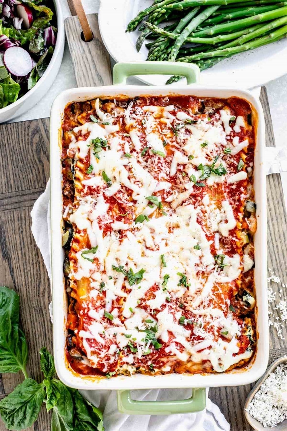Easy Baked Vegetable Lasagna Primavera