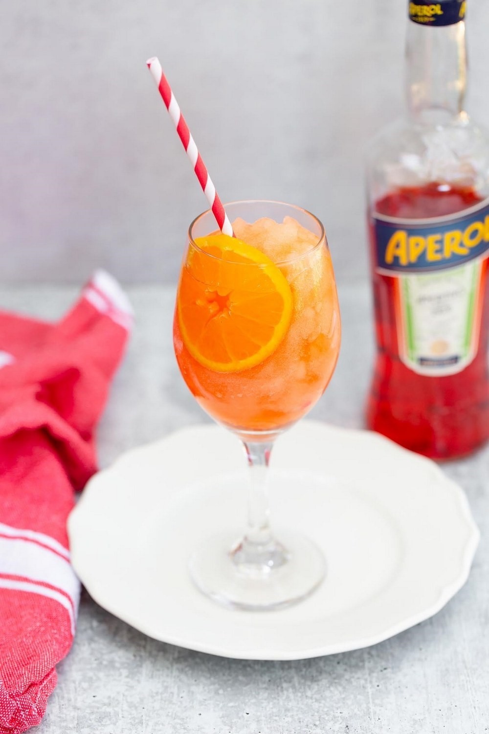 Frozen Aperol Spritz Cocktail