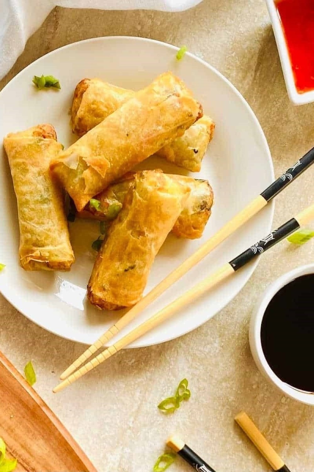 Frozen Spring Rolls In Air Fryer