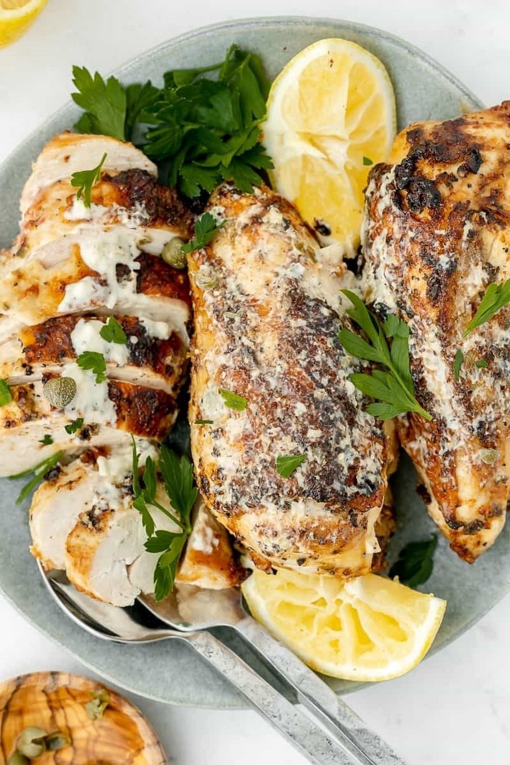 Grilled Caesar Marinated Chicken