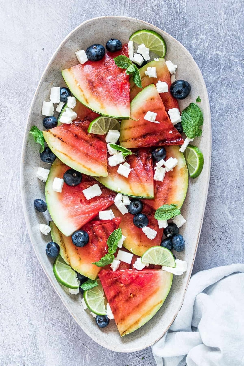 Grilled Watermelon Salad Grilled Watermelon Salad