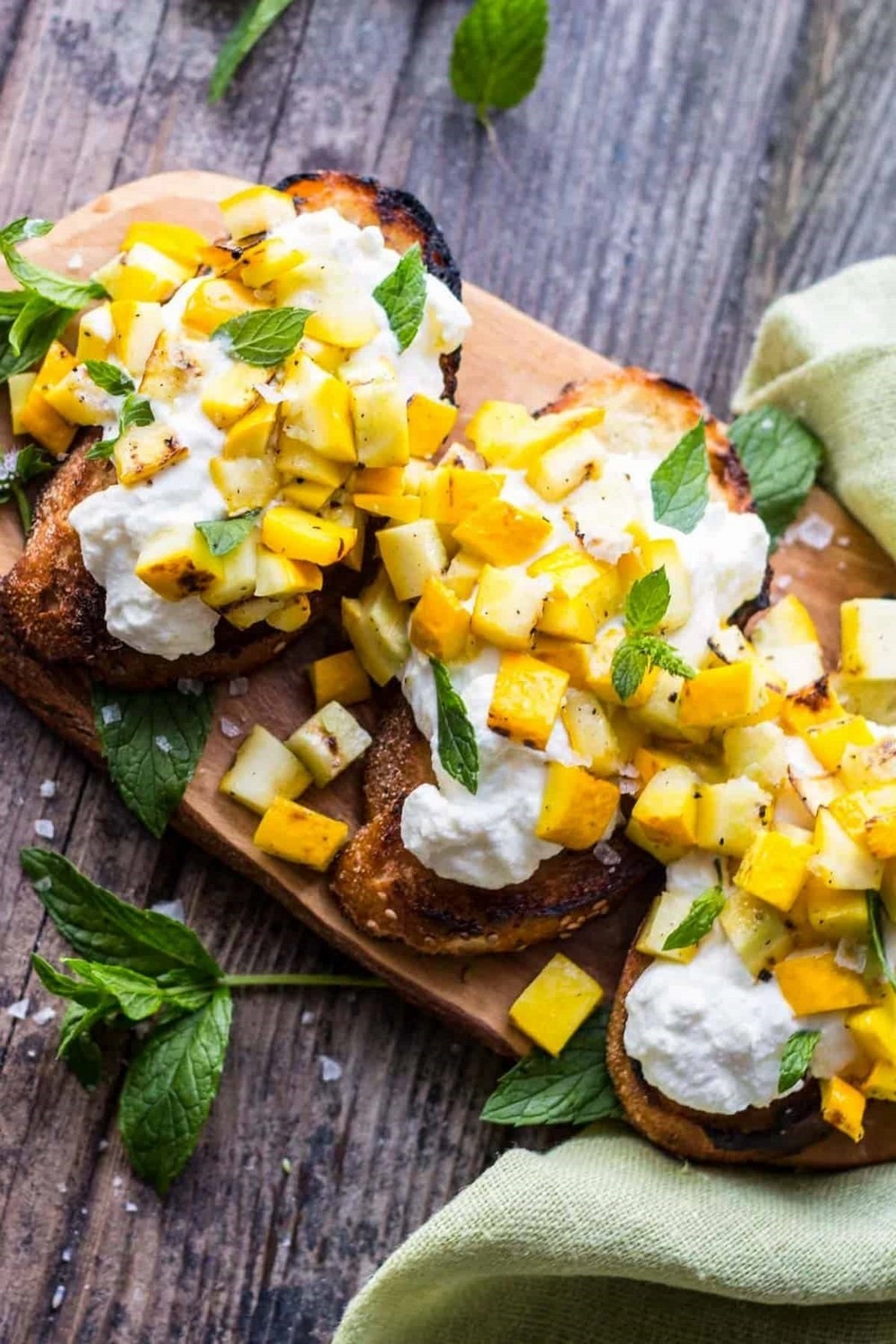 Grilled Zucchini Bruschetta Grilled Zucchini Bruschetta