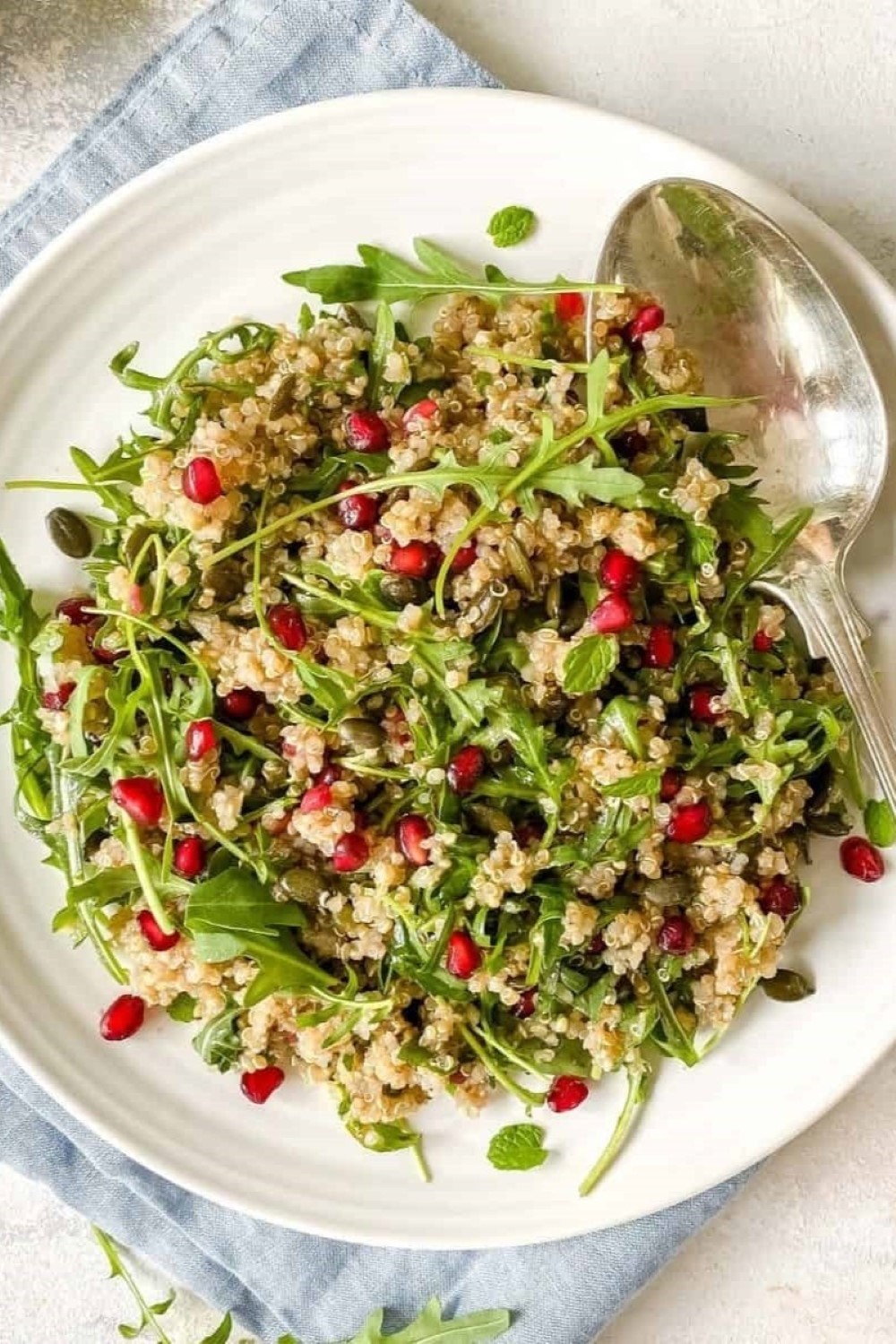 Herbed Quinoa Pomegranate Salad