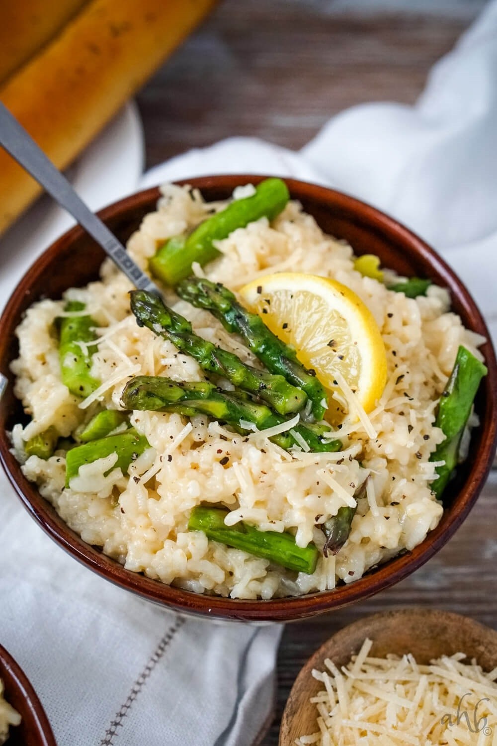 Instant Pot Asparagus Risotto