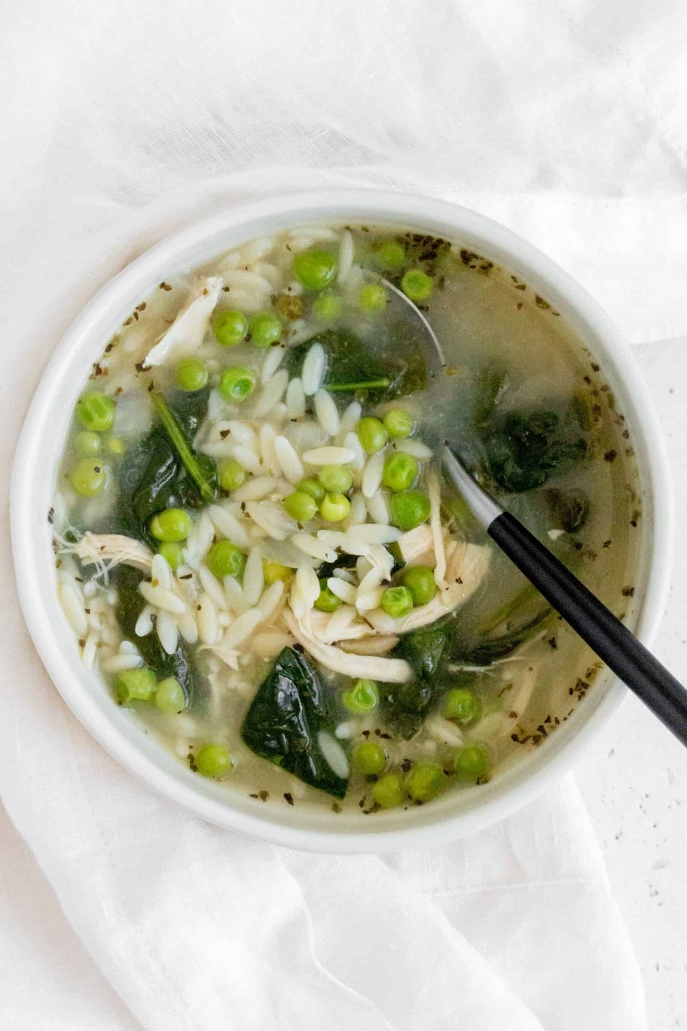 Instant Pot Lemon Orzo Chicken Soup