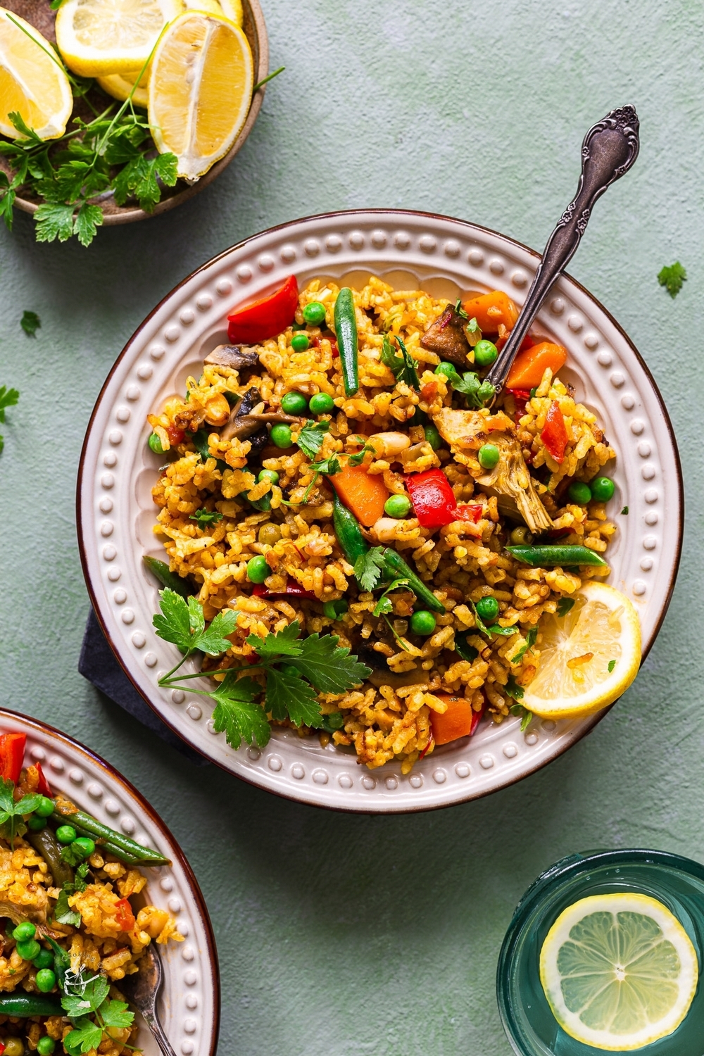 Instant Pot Paella Vegan