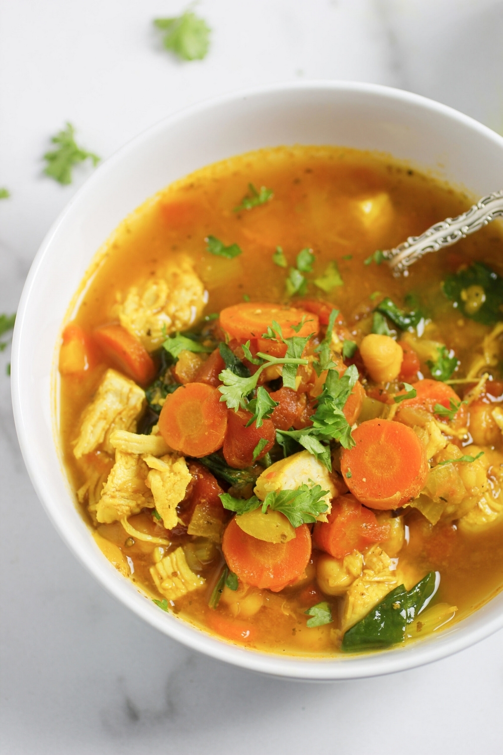 Instant Pot Tuscan Chicken Soup