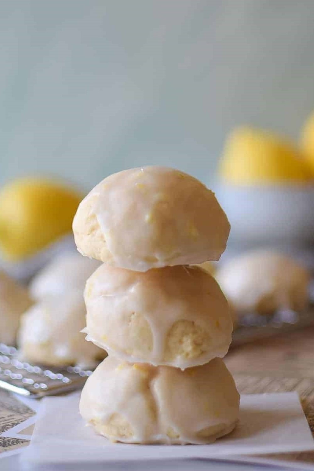 Italian Lemon Drop Cookies