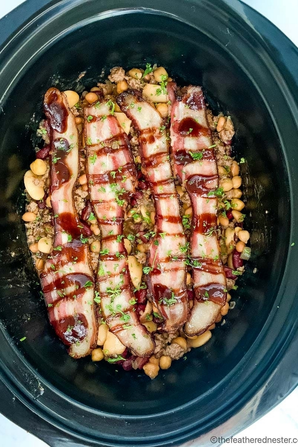 Slow Cooker Calico Beans