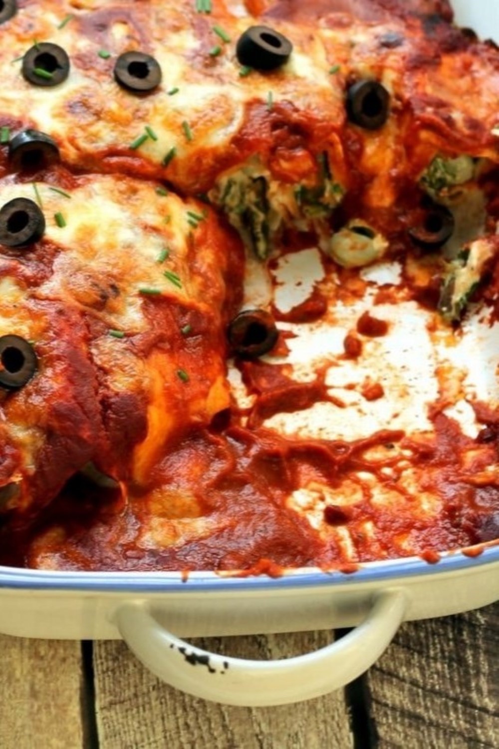 Summer Vegetable Goats Cheese Enchiladas