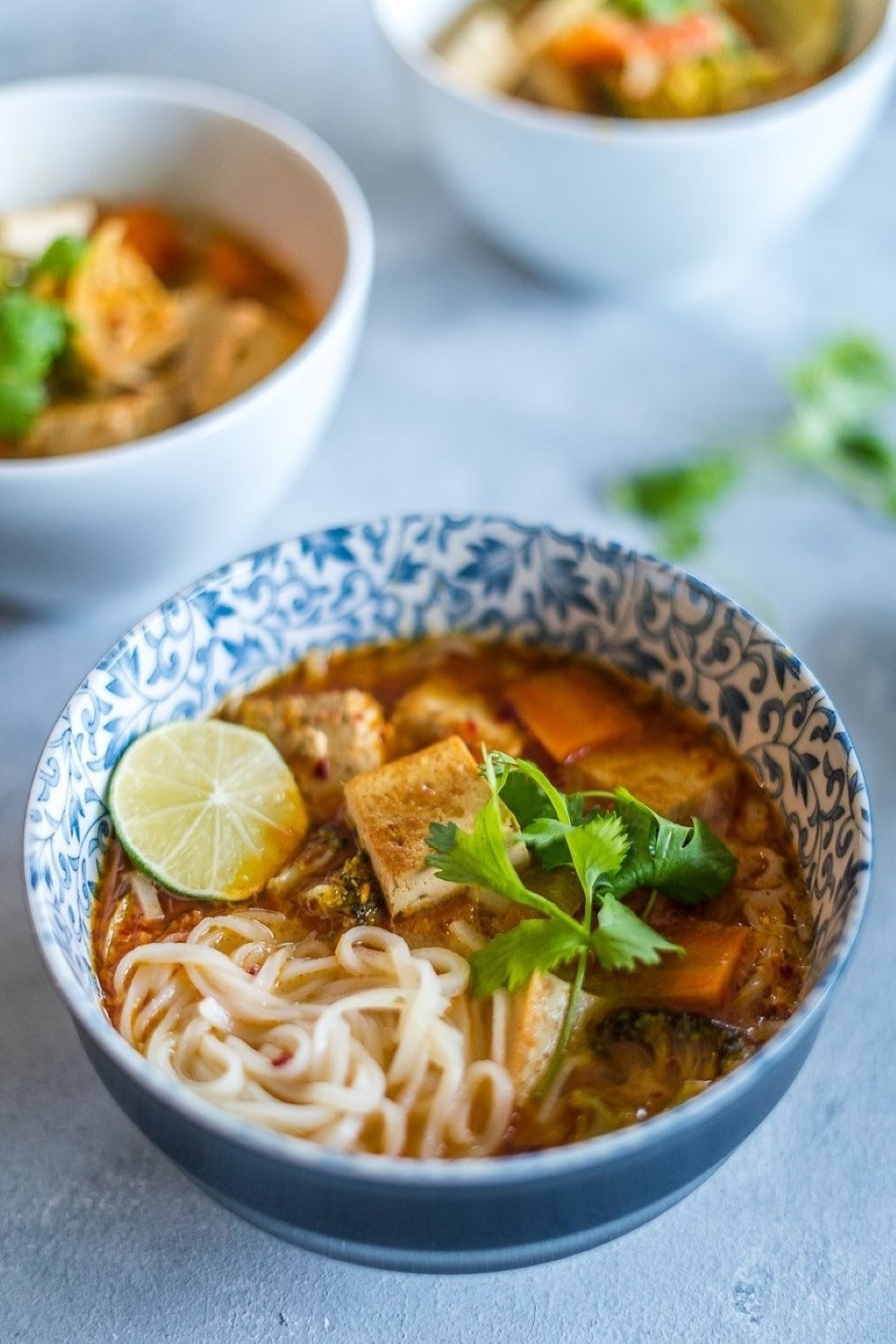 Vegan Thai Coconut Noodle Soup Vegan Thai Coconut Noodle Soup