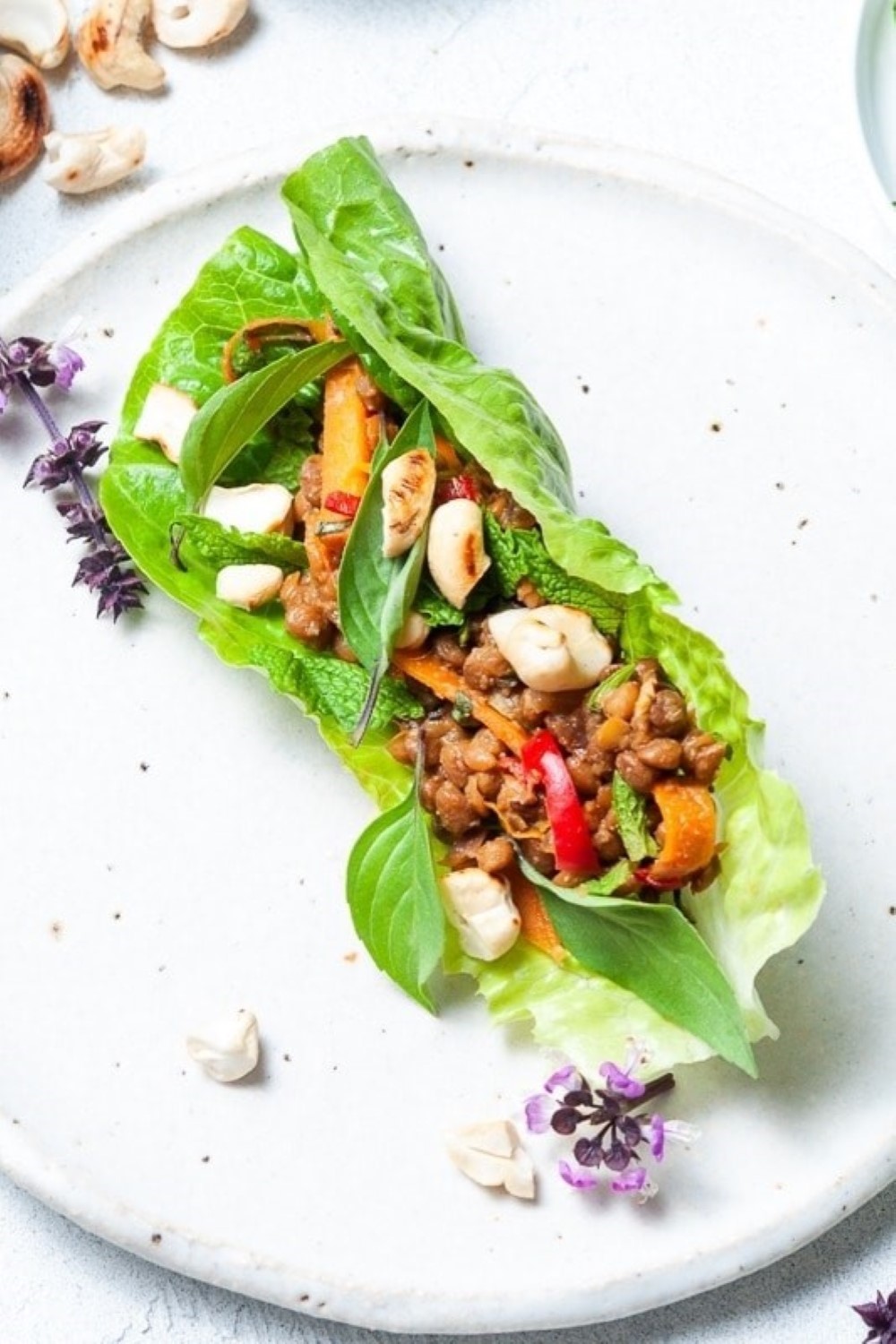 Vegetarian Thai Lettuce Wraps Vegetarian Thai Lettuce Wraps