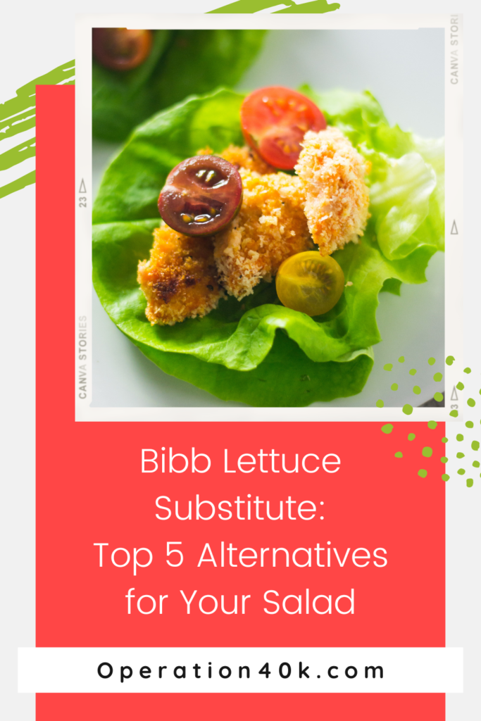 Bibb Lettuce Substitute Cover Image