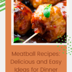 Meatball Recipes Cover Image