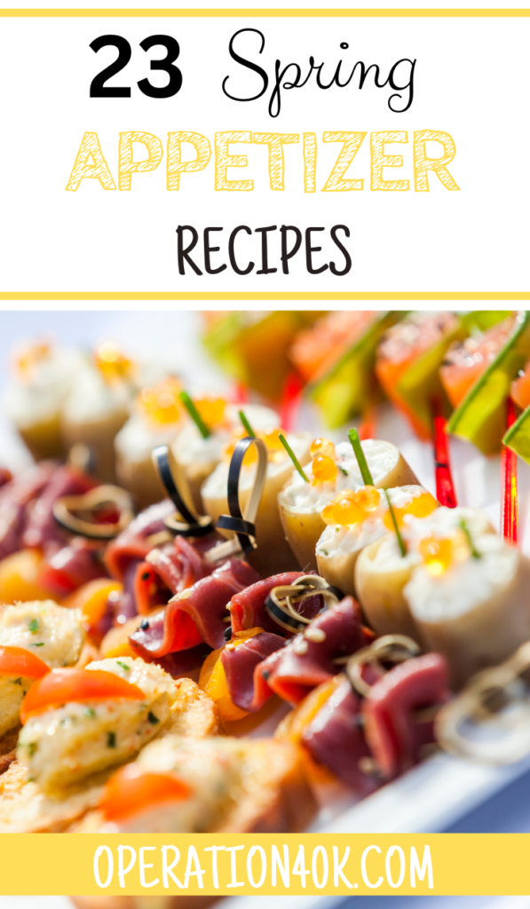 23 Best Spring Appetizer Recipes Cover Image