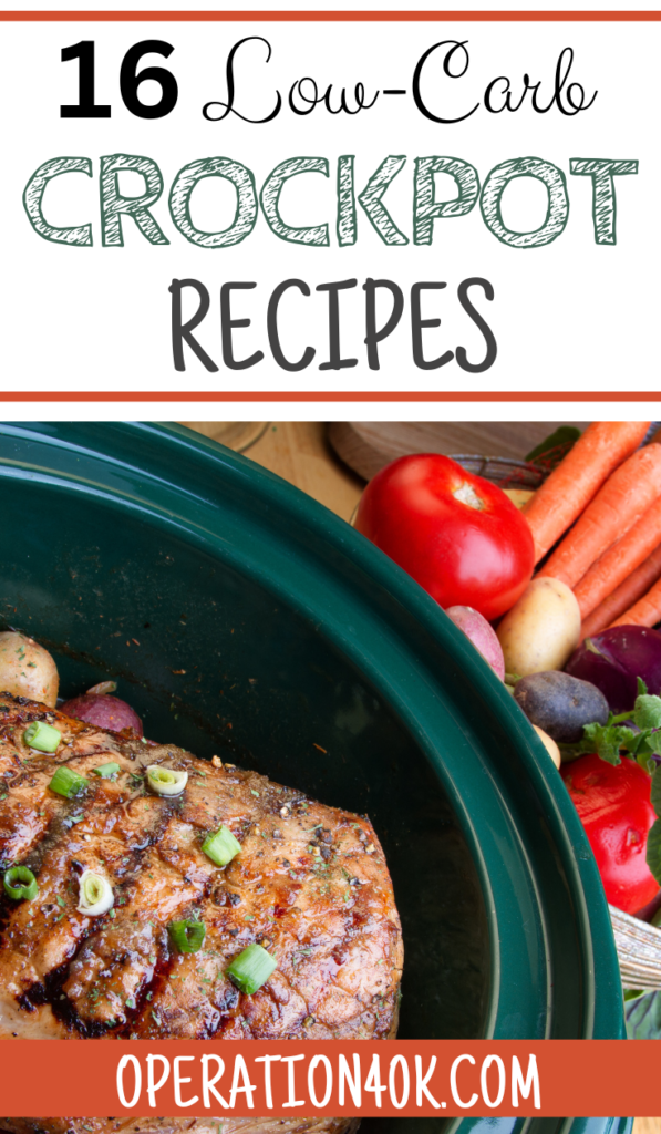 16 Low-Carb Crockpot Recipes Cover Image