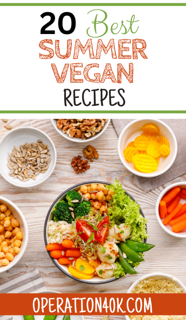 20 Best Summer Vegan Recipes Cover Image