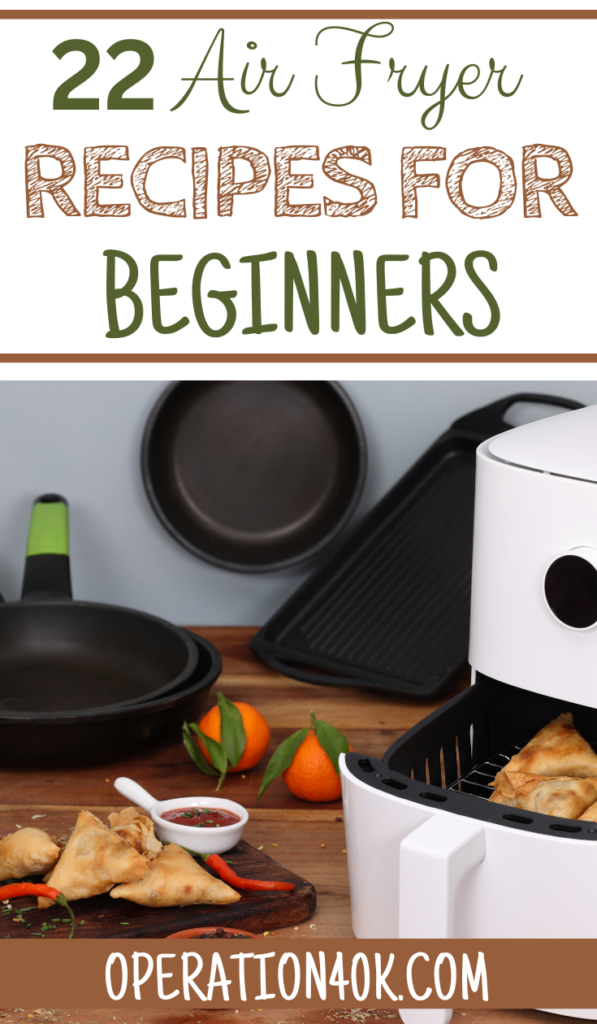 Air Fryer Recipes for Beginners Cover Image