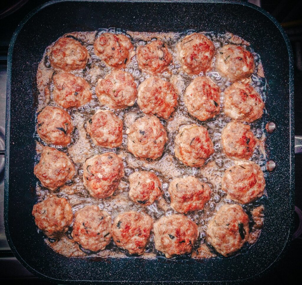 Meatball Recipes form the meatballs uniformly